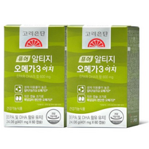 고려은단 퓨어 알티지 rTG 오메가3 이지 60캡슐, 60캡슐 X 7개(7개월분)