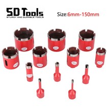 전동드릴비트 스텐 M14 대리석 구멍 오프너 소결 코어 비트 다이아몬드 톱 드릴, 19.5mm