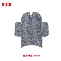 코일매트 적용 야디 Q1 발판 전동차 페달 부품 방수 미끄럼방지 TDT 1216Z 1905947668, 블랙 그레이 후한 돈 20mm