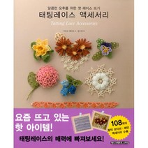 밀크북 태팅레이스 액세서리 달콤한 오후를 위한 첫 레이스 뜨기 개정판, 도서, 9791158951047