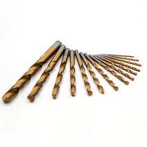 티타늄 코팅 고속강철 HSS 드릴비트 (1mm~14mm), 3mm