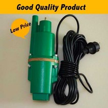 지하수펌프 소방펌프 말통펌프 지하수모터 슬러지펌프 220V 250W 깊은 우물 캐스트 알루미늄 잠수정 펌프, 한개옵션0