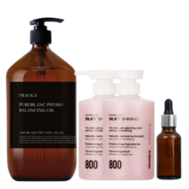 클랍 지양오일 1000ml 메디필 실키 솔트 바디워시 500ml 2개 전용펌프 공병