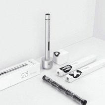 고급 소형 핸드 미니 전동 스크류 드라이버 충전식 휴대용 다기능 일자형 USB 드릴 용, 베이스 추가 시도