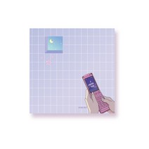 달달 스튜디오 떡메모지 감성일러스트 20종 떡메 감성떡메, 18.그리운밤