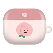 유니온바이닐 에어팟 프로 하드 케이스, 허니과일 피치, 에어팟프로
