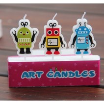 동물초 생일 축하 편지 양초 케이크 토퍼 컬러풀한 스레드 만화 오리 레트로 로봇 풍선 웨딩 파티 베이킹 디저트 용품, [32] 26