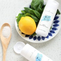 과일씻는세제 잔류농약제거 칼슘파우더 1종 천연 주방세제, 과일야체세정제 1SET (2AE)