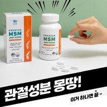 아너스블루 무릎관절영양제 프리미엄 MSM 조인트파워, 단품