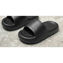달이펫 산후조리원 거실 리빙 슬리퍼, 블랙(여220~245)