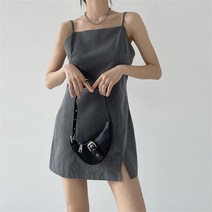 벨르 BELLE 여성 뷔스티에 미니 원피스 어깨끈 레이어드 (9730283)