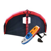 카이트서핑 윈드 서핑 웨이크 패들 보드 스탠드 윙 조합 세트 연 수상 스포츠 장비, 윈드 윙 + 서프보드 + 수중익선(f07)