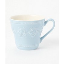 WEDGWOOD 퀸즈웨어 콜렉션 페스티비티 블루 머그잔