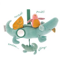 물랑로티 [물랑로티] 액티비티악어인형 Sous Mon Baobab activity 32cm, 단품없음