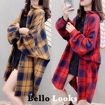 [벨로룩스]마리아체크포근셔츠