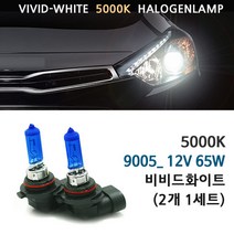 5000K 비비드화이트 현대 LF소나타 하이브리드 14-17년 전조등 상향등 하향등 안개등 자동차램프, 5000K LF소나타 하이브리드 상향등 9005(2개1세트), 1세트