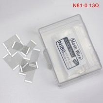 와이어메쉬 1 세트 DIY 도구 키트 메쉬 코일 저항 와이어 0.6ohm 0.13ohm RPM 2 히터 코어 재건 키트138701, As Pictures Shown