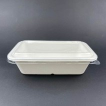 김밥트레이 일회용그릇 떡포장 뚜껑 500개 850-1000ml, 1개, 개당 수량