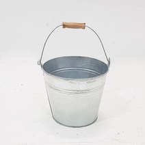 한소픈 양철소품 양철통 양동이 정원 소품 식물 화분 보관함 인테리어용품 수납함 바스켓 양철소품