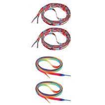 THE WAROOM SHOP 2 개 쌍 아이스 스케이트 신발 끈 롤러 스케이트 부속품 옥외 운동 끈, 다른, 다색
