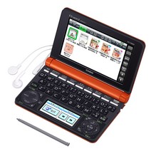 카시오 전자 사전 익스 워드 비즈니스 콘텐츠 충실 모델 XD-N8600RG 오렌지