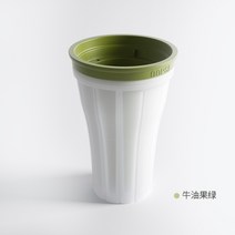 업소용 빙수기 가정용 팥빙수기계 스무디 컵 빙수 기계 가정용 소형 얼음 분쇄기 제빙기 핸드 쉐이크 도구 소프트 아이스 수동 모래 얼음 만들기 가정용 빙수기, 1팩: 아보카도 그린