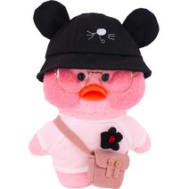 PKTOYS DIY 귀여운 예쁘다 오가닉 오리 애착 옷 액세서리 장난감 옷 세트 모자 인형 옷 30cm A03, W13