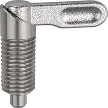 Kipp 03099-1041016 Stainless Steel Cam Action Indexing Plunger Style A Natural Finish 10 mm Locki, 1, M16 Thread, 10 mm Locking Pin
