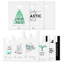 친환경 포장봉투 생분해비닐 자연분해 쇼핑백, 링봉투, 1-3) 무지 (30x40) 대 100장