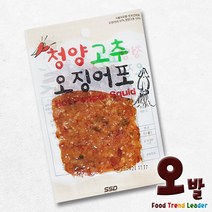 오후의발견(오발) 청양고추 누룽지 오징어포 30g X40봉, 40봉