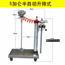 전동 페인트 시멘트 액상 교반기 드릴 콘크리트 믹서기, 단일사이즈, B