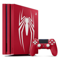 [중고] PS4 플스4 CUH-7117 PRO 스파이더맨 리미티드 한정판 에디션 1TB / 국내 정발, 본체세트+스파이더맨 게임포함