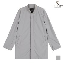 인디안 TREMOLO 그레이 N스트레치 바바리 코트_TRNEBVS1126
