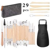 도자기굽기 물레 흙 재료 점토 61Pcs 고분자 클레이 도구 공 스타일러스 도트 모델링 조각 도자기에 대 한, No10