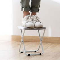 튼튼한 접이식의자 활용도 갑 다용도 미니체어 휴대 이동 간편 의자 그레이 색상, 기본