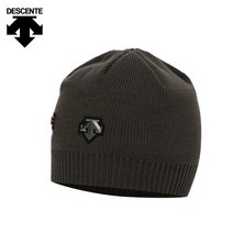데상트 Descente공용 스키 패치 아크릴 숏 비니 SM423SKCN1_KHK, FREE, KHK