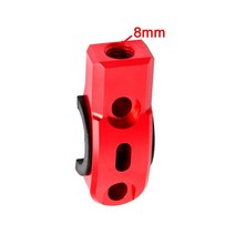 M8 M10 x 1.25 오른쪽 나사 마스터 실린더 미러 마운트 클램프 KTM 혼다 BMW Husqvarna 스즈키 야마하 가와사키 폴라리스, [02] 8 mm RE