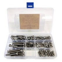 이노공구 둥근 스텐 육각렌치볼트 M6 8종 세트 W118, 4세트