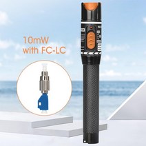 고속 광섬유 케이블 절단기 탐지기 ftth 테스터 레이저 펜 110203050mw 시각적 오류 로케이터 scfcst 2.5mm 인터페이스 vfl 5-50km 범위, 10mwfc-lc 포함