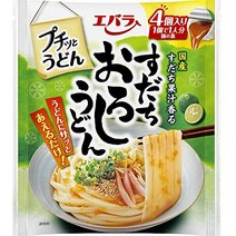 에바라 쁘띠 우동 스다치오로시 우동 (22g×4개) × 3봉 エバラ プチッとうどん すだちおろしうどん (22g×4個) ×3袋
