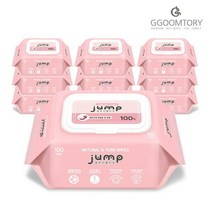 [싼] NEW 꿈토리물티슈 핑크 JMP 100매 10팩 캡형
