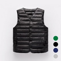 깔끔 이너 남성 패딩조끼 URD-155 252823