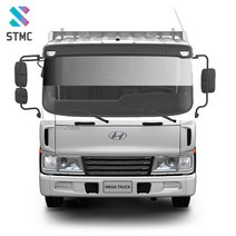 [썬팅메카]현대 메가트럭 썬팅필름, 06.자외선+열차단_실버, 03.상단띠, 현대