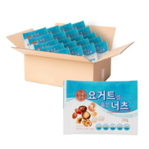 한줌견과 요거트를 품은 너츠 낱봉, 50개, 20g
