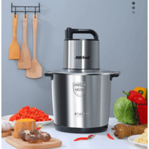 고기분쇄기 대용량 업소용 식당 다짐육 천연 조미료, 6리터 1000w 대용량 칼날 1