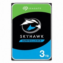 씨게이트 스카이호크 3TB CCTV용 녹화용 보완 하드디스크