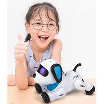 쏵판다 애완견 애견 로봇 강아지 장난감 리모콘 원격 조종, 애완 로봇 강아지