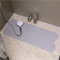 핫템 욕실 미끄럼방지매트 흡착매트 40X100, 회색, 1개, 그레이