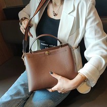 가방팩토리 천연소가죽 캐주얼 정장 데일리 토트백 숄더백겸용 여성 크로스백