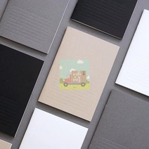 스토리지 A5 중철노트 (라인), 크라프트